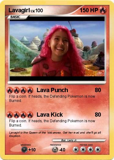 Pokemon Lavagirl