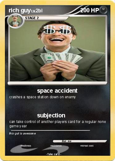 Pokemon rich guy