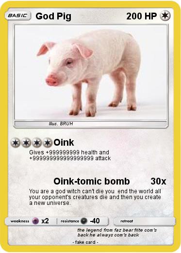 Pokemon God Pig