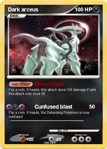 Pokemon Dark arceus