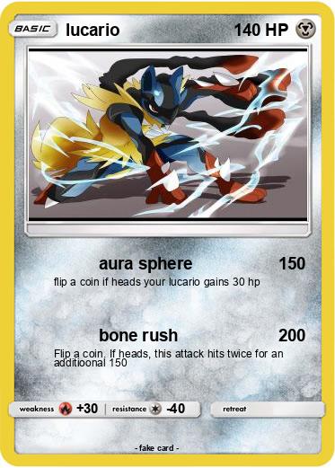 Pokemon lucario