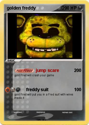 Pokemon golden freddy