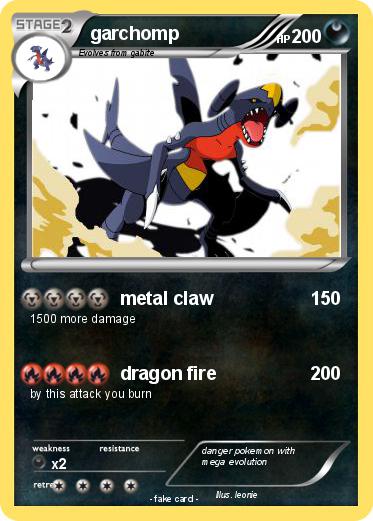 Pokemon garchomp