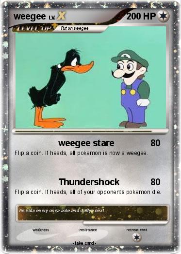 Pokemon weegee