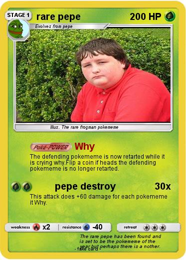 Pokemon rare pepe