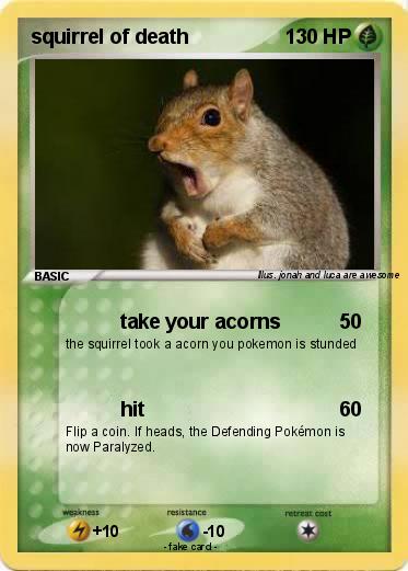 Pokemon squirrel of death