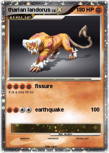 Pokemon tharian landorus