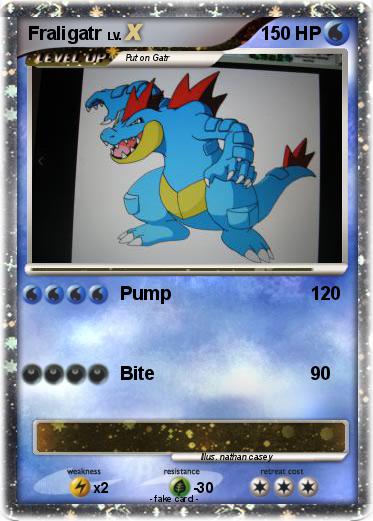 Pokemon Fraligatr