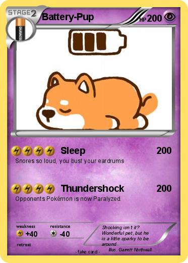 Pokemon Battery-Pup
