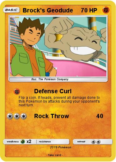 Pokemon Brock's Geodude