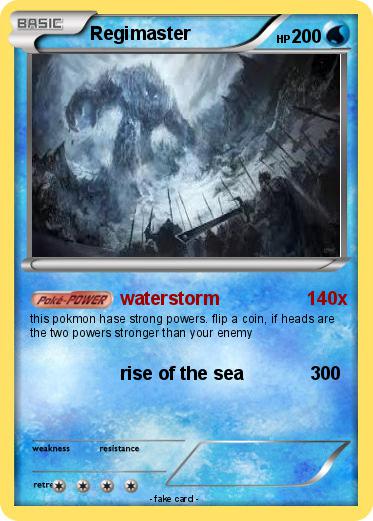Pokemon Regimaster