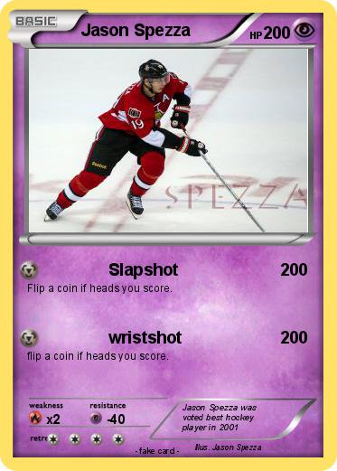 Pokemon Jason Spezza