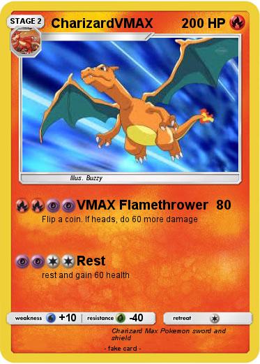 Pokemon CharizardVMAX
