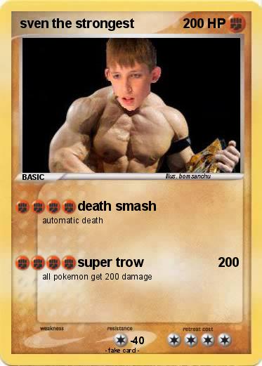 Pokemon sven the strongest