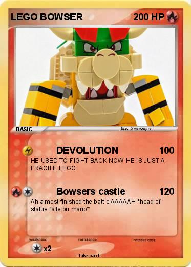 Pokemon LEGO BOWSER