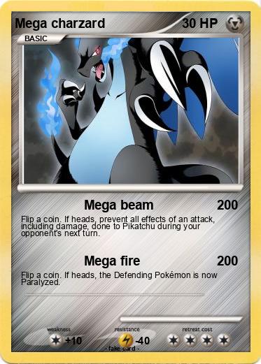 Pokemon Mega charzard