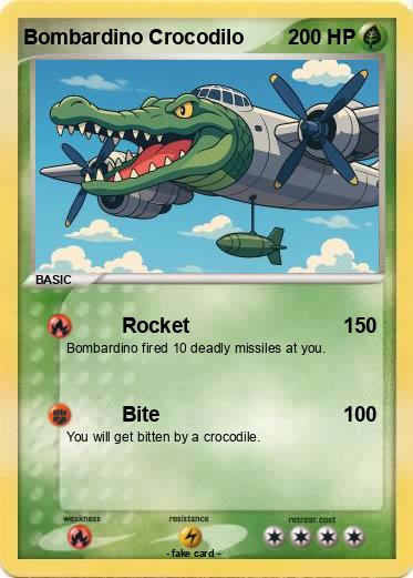 Pokemon Bombardino Crocodilo