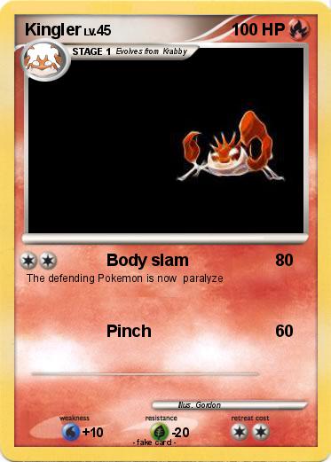 Pokemon Kingler