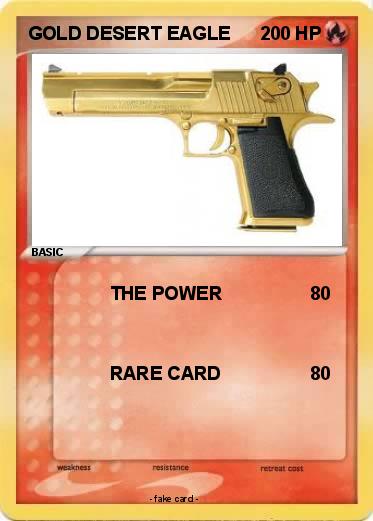 Pokemon GOLD DESERT EAGLE