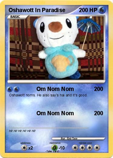 Pokemon Oshawott In Paradise
