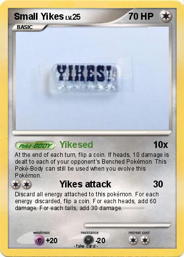 Pokemon Small Yikes