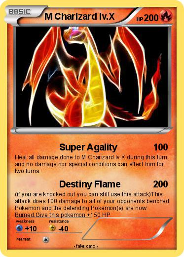 Pokemon M Charizard lv.X