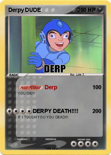 Pokemon Derpy DUDE