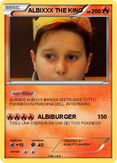 Pokemon ALBIXXX THE KING