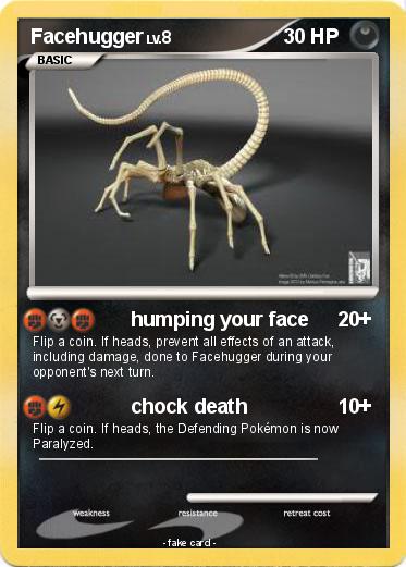Pokemon Facehugger