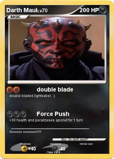 Pokemon Darth Maul