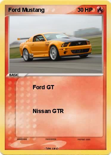 Pokemon Ford Mustang