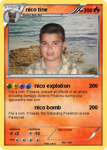 Pokemon nico tine
