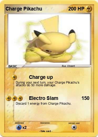 Pokemon Charge Pikachu