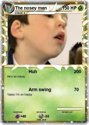 Pokemon The nosey man