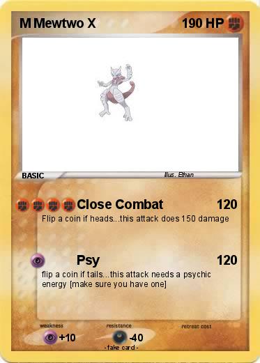 Pokemon M Mewtwo X