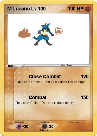 Pokemon M Lucario Lv.100