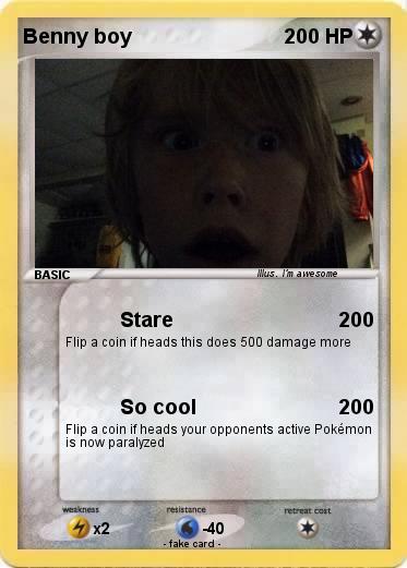 Pokemon Benny boy