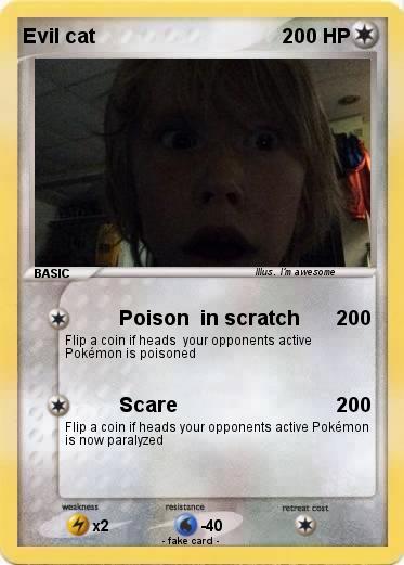 Pokemon Evil cat