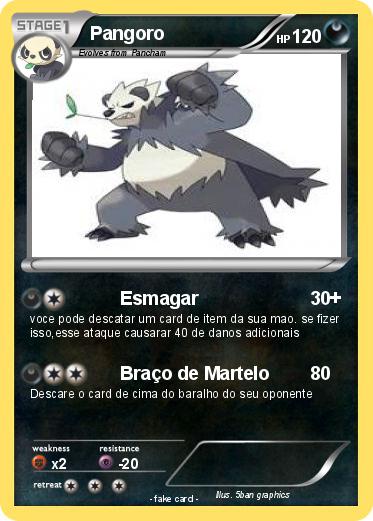 Pokemon Pangoro