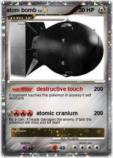 Pokemon atom bomb