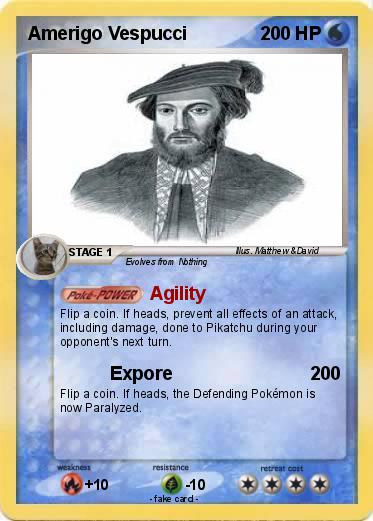 Pokemon Amerigo Vespucci