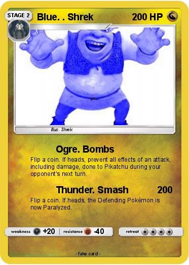 Pokemon Blue. . Shrek