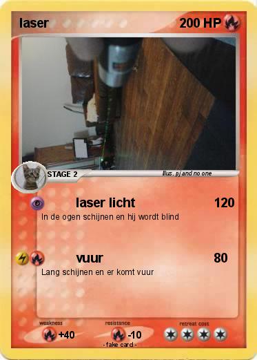 Pokemon laser