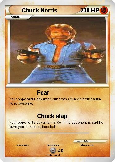 Pokemon Chuck Norris