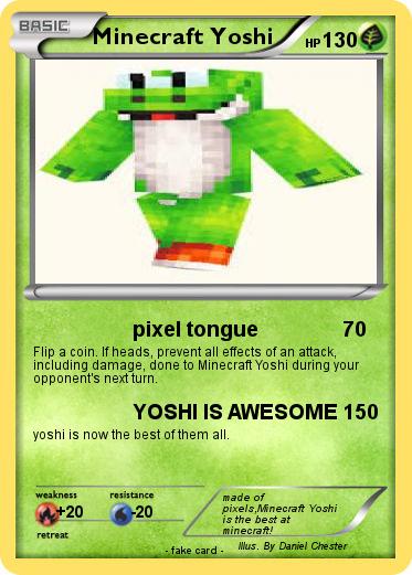 Pokemon Minecraft Yoshi