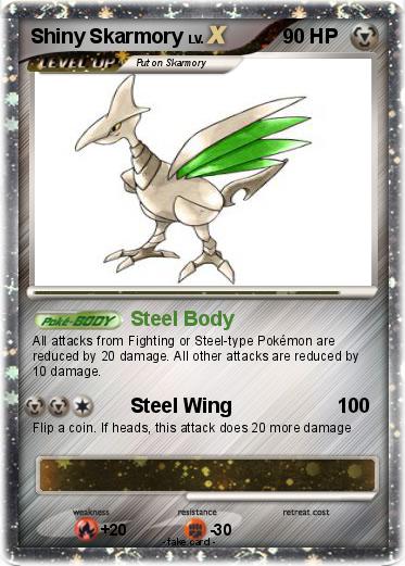 Pokemon Shiny Skarmory