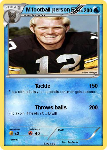 Pokemon M football person EX
