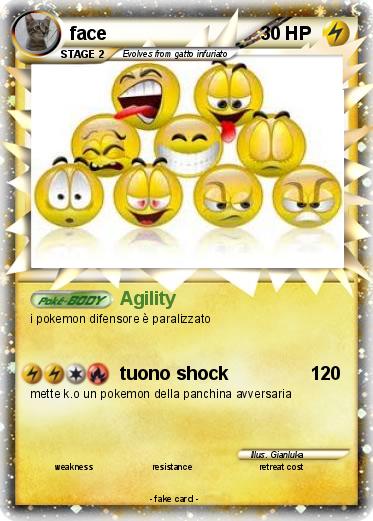 Pokemon face