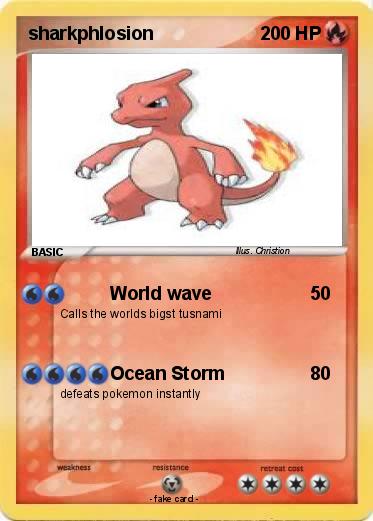 Pokemon sharkphlosion