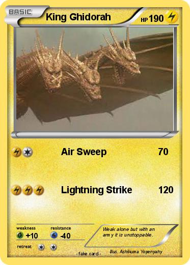 Pokemon King Ghidorah